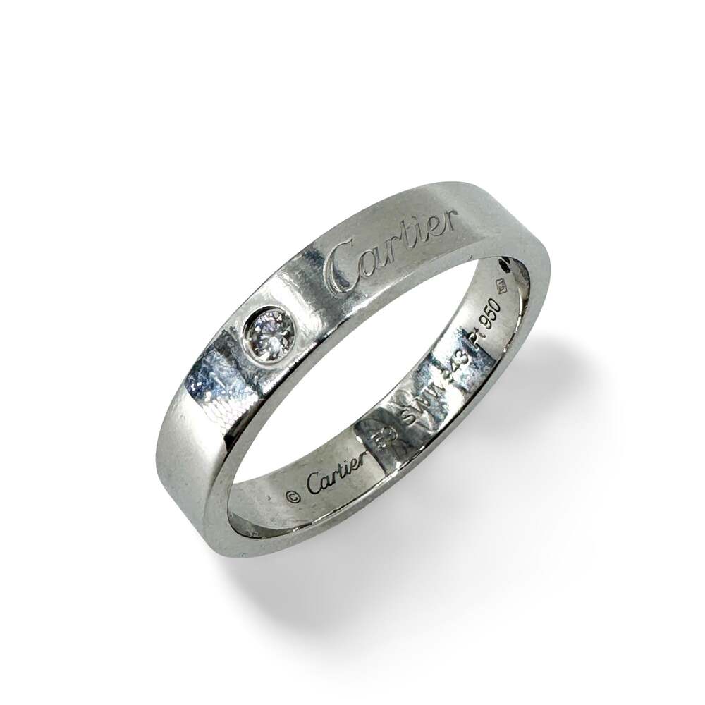 Cartier C De Wedding Band Platinum 1 #351815F73B